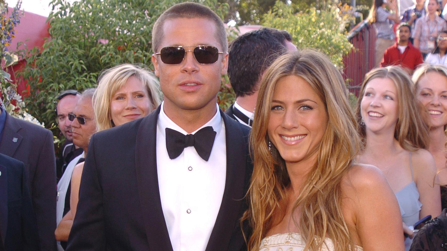 Брэд Питт и Дженнифер Энистон. Фото: Getty Images