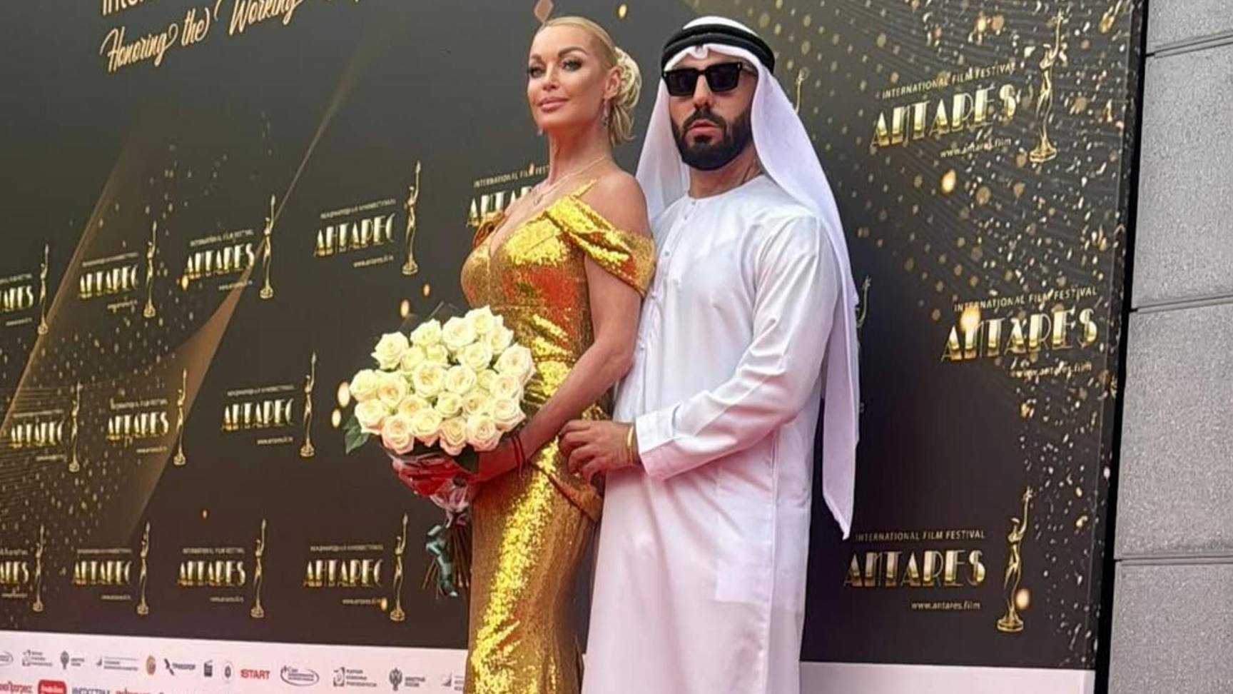 Анастасия Волочкова с арабским шейхом. Фото: Инстаграм (запрещён в РФ) @volochkova_anastasiya