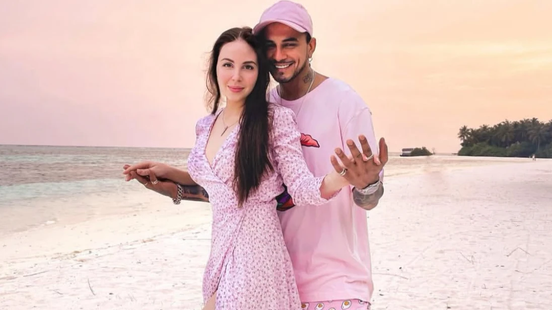 Анастасия Швецова и рэпер Natan. Фото: Instagram (Запрещён в РФ) @anastaciashvetsova