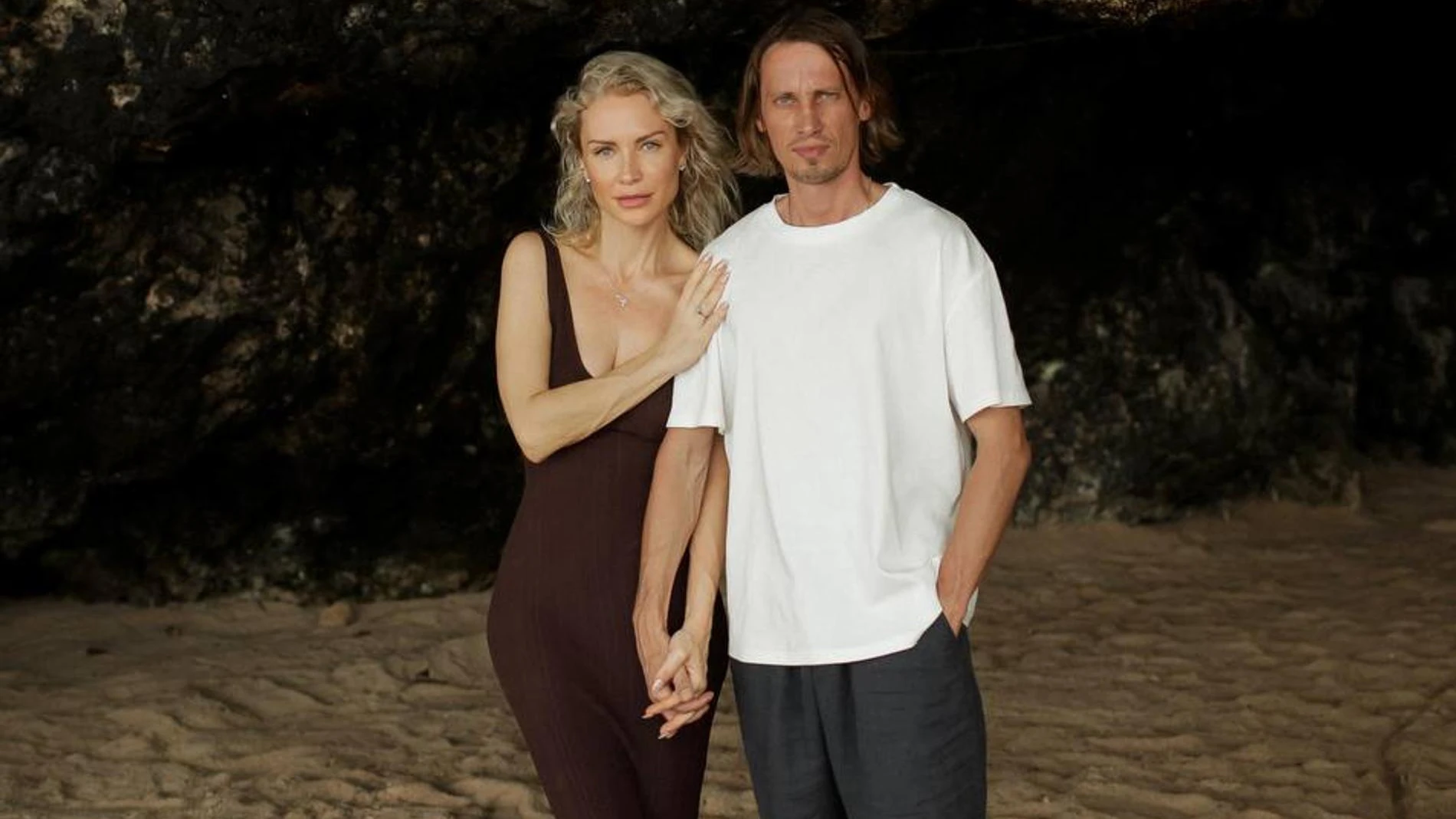 Катя Гордон и Виктор Хархалис. Фото: Telegram-канал Гордон Екатерина