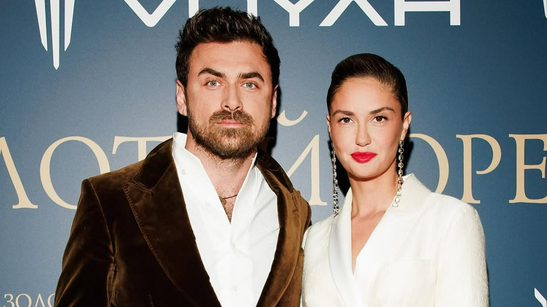 Агата Муцениеце и Пётр Дранга. Фото: Инстаграм (запрещён в РФ) @agataagata