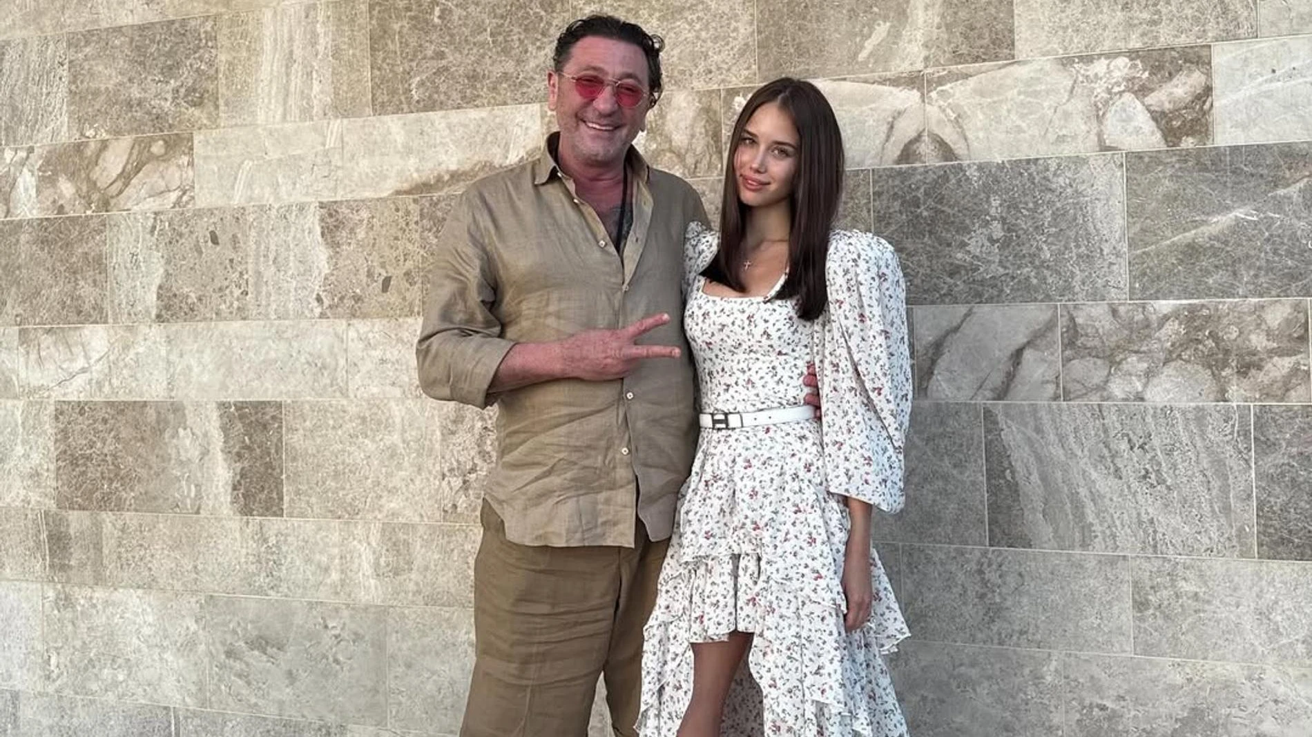 Григорий Лепс и Аврора Киба. Фото: Инстаграм* @avrorakiba