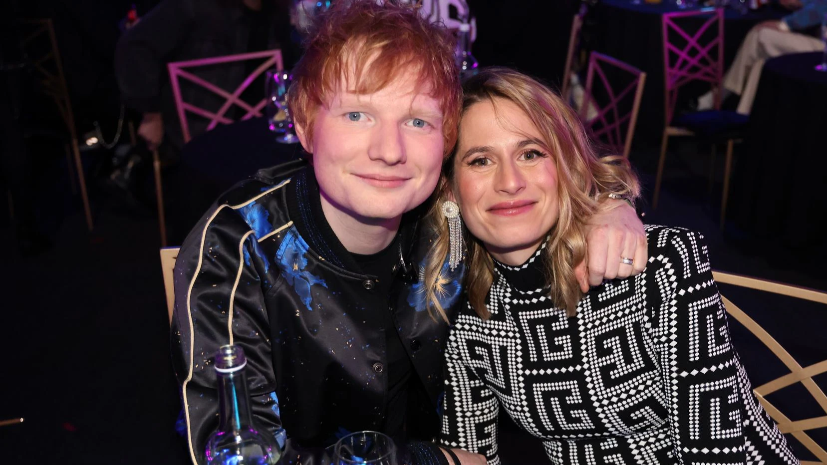 Эд Ширан и его супруга Черри Сиборн. Фото: Getty Images