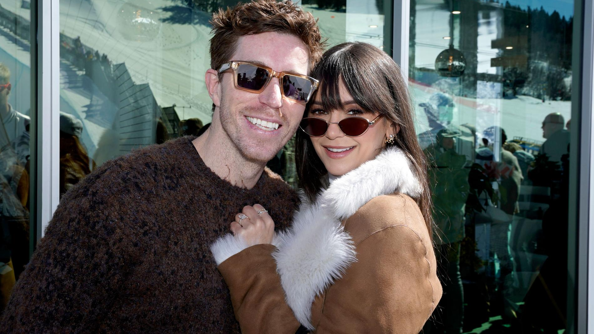 Шон Уайт и Нина Добрев. Фото: Getty Images