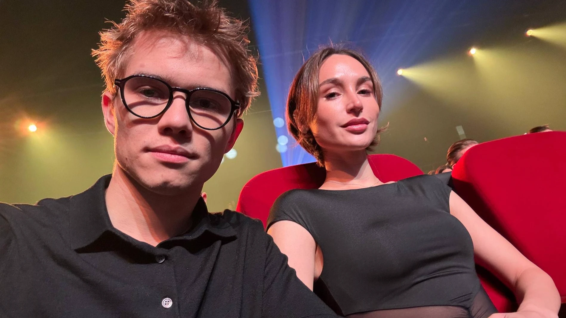 Рузиль Минекаев с супругой Азизой. Фото: Telegram @real_ruzil