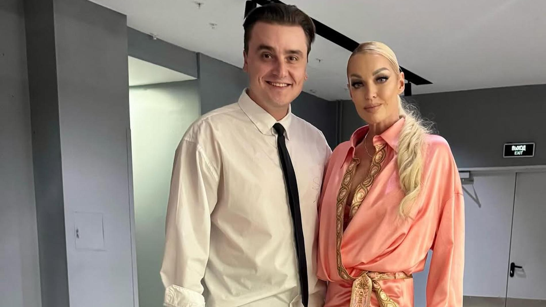 Марчел Абаби и Анастасия Волочкова. Фото: Инстаграм (запрещён в РФ) @volochkova_art