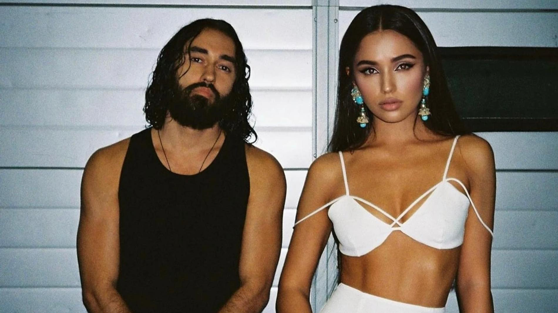 Рэпер Мот (Матвей Мельников) с женой Марией Фото: Инстаграм (запрещён в РФ) @mmott23