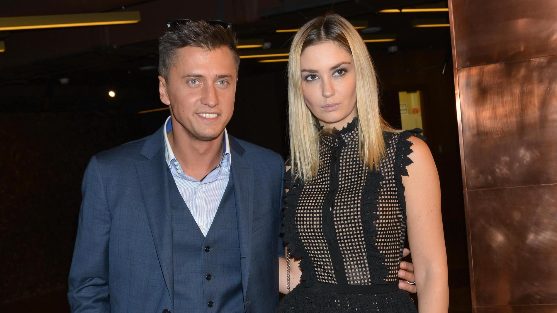 Павел Прилучный и Агата Муцениеце. Фото: Legion-Media