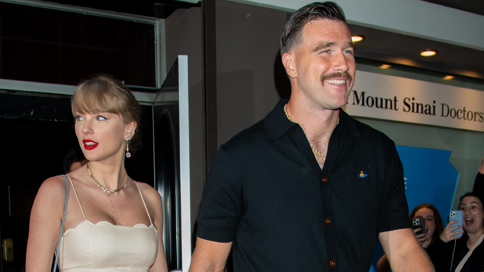 Тейлор Свифт и Тревис Келси. Фото: Getty Images