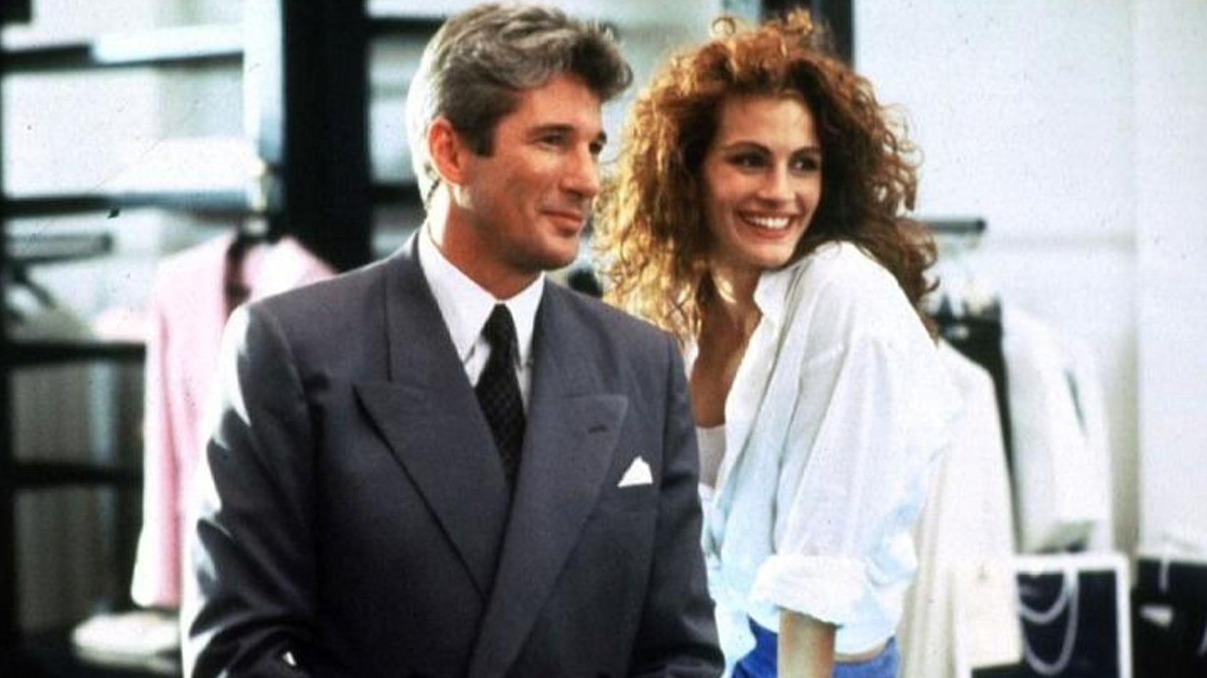 Ричард Гир и Джулия Робертс. Фото: Кадр из фильма «Красотка» (1990)