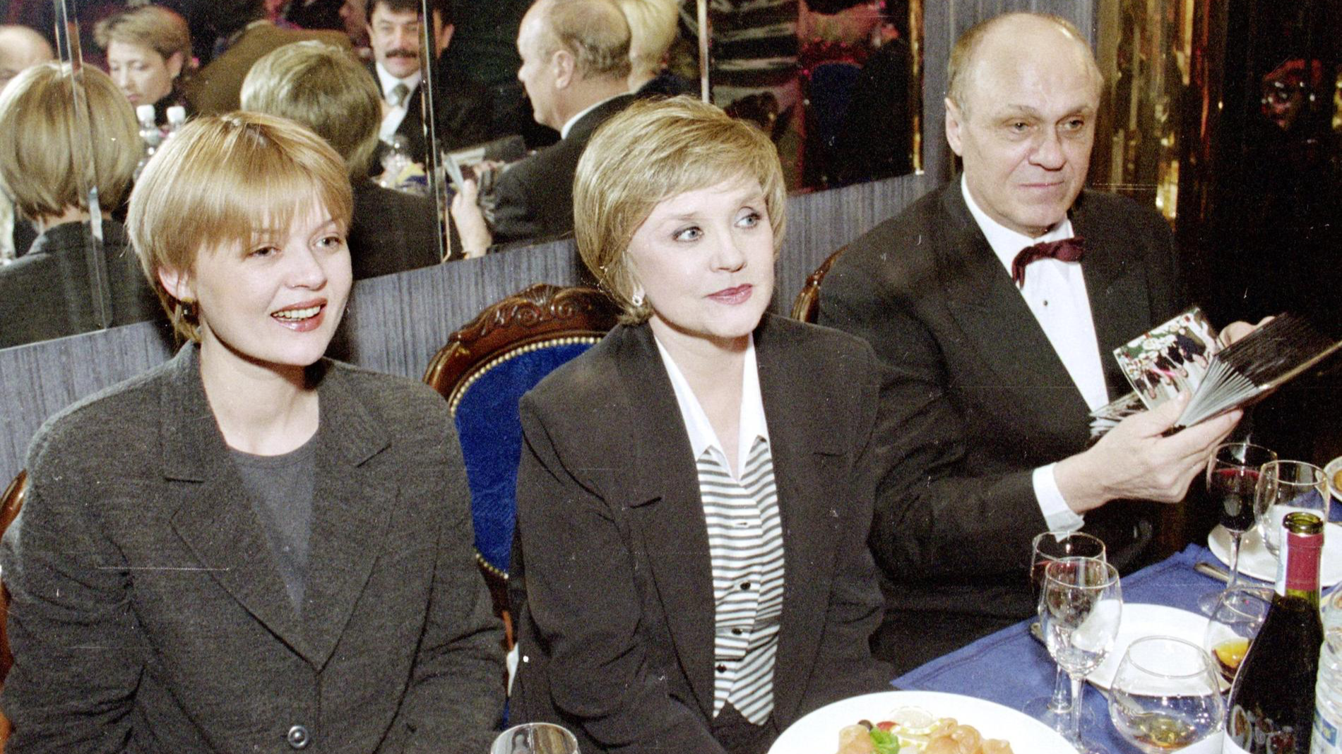 Юлия Меньшова, Вера Алентова и Владимир Меньшов. Фото: Legion-Media