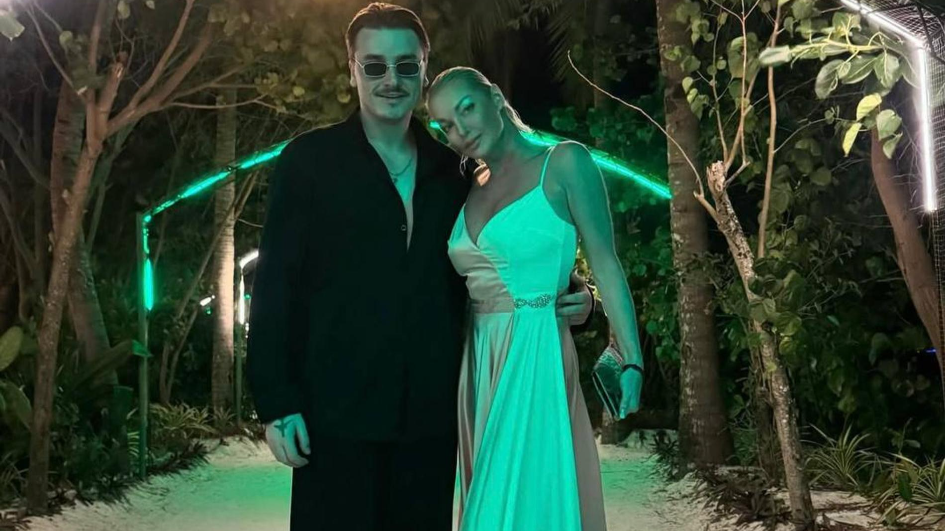 Марчел и Анастасия Волочкова. Фото: Telegram @volochkova_anastasiya