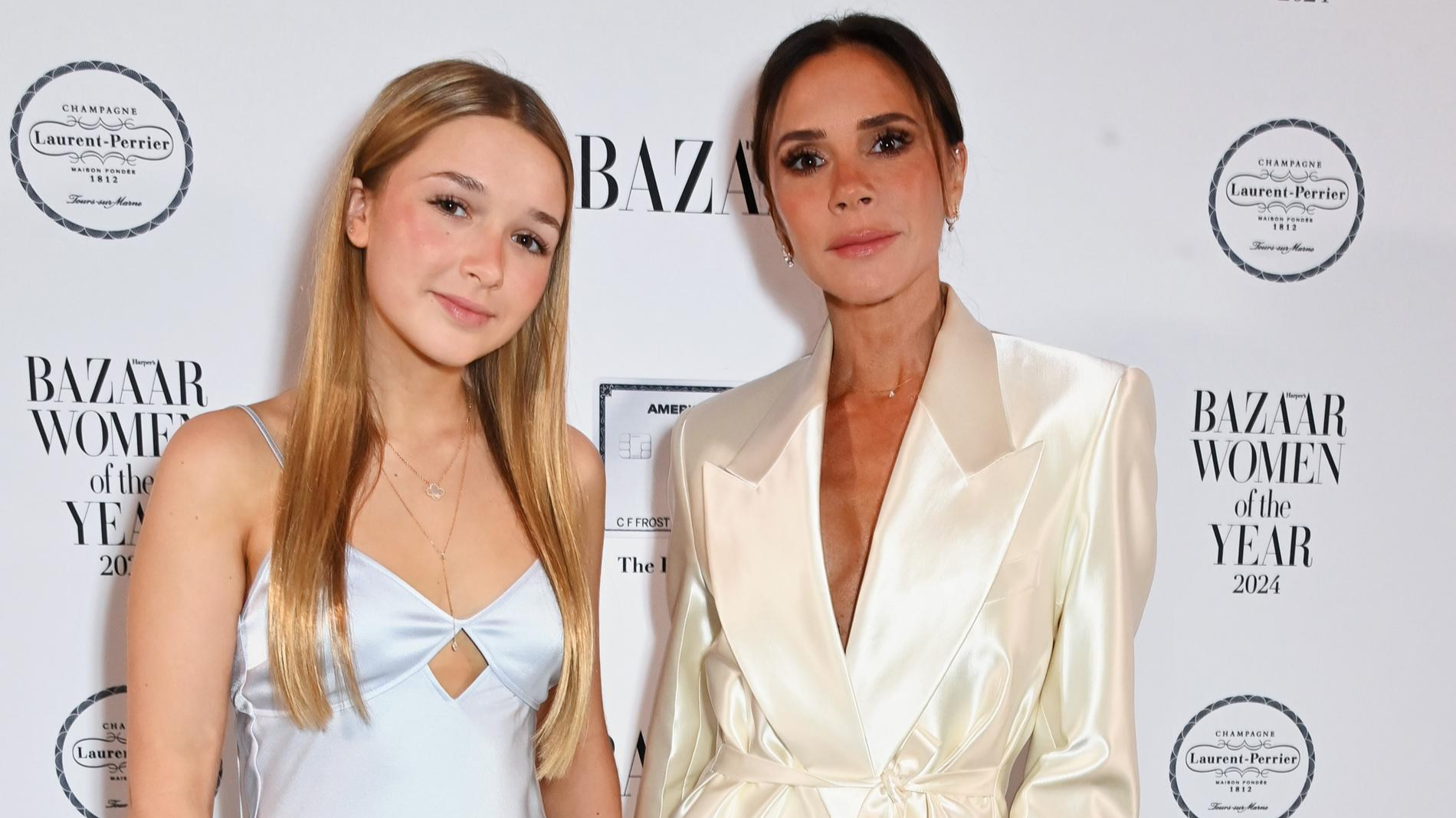 Харпер и Виктория Бекхэм. Фото: Getty Images