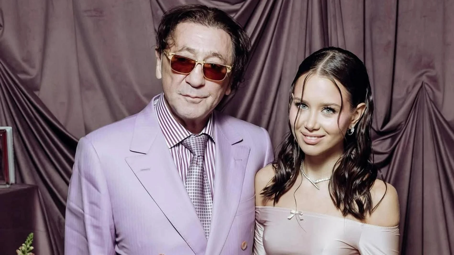 Григорий Лепс и Аврора Киба. Фото: Инстаграм (запрещён в РФ) @avrorakiba