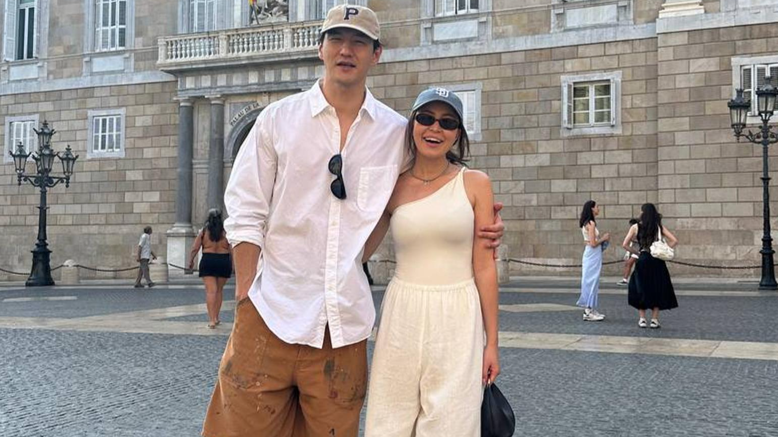 Нурлан и Диана Сабуровы. Фото: Telegram @SSaburova_Diana