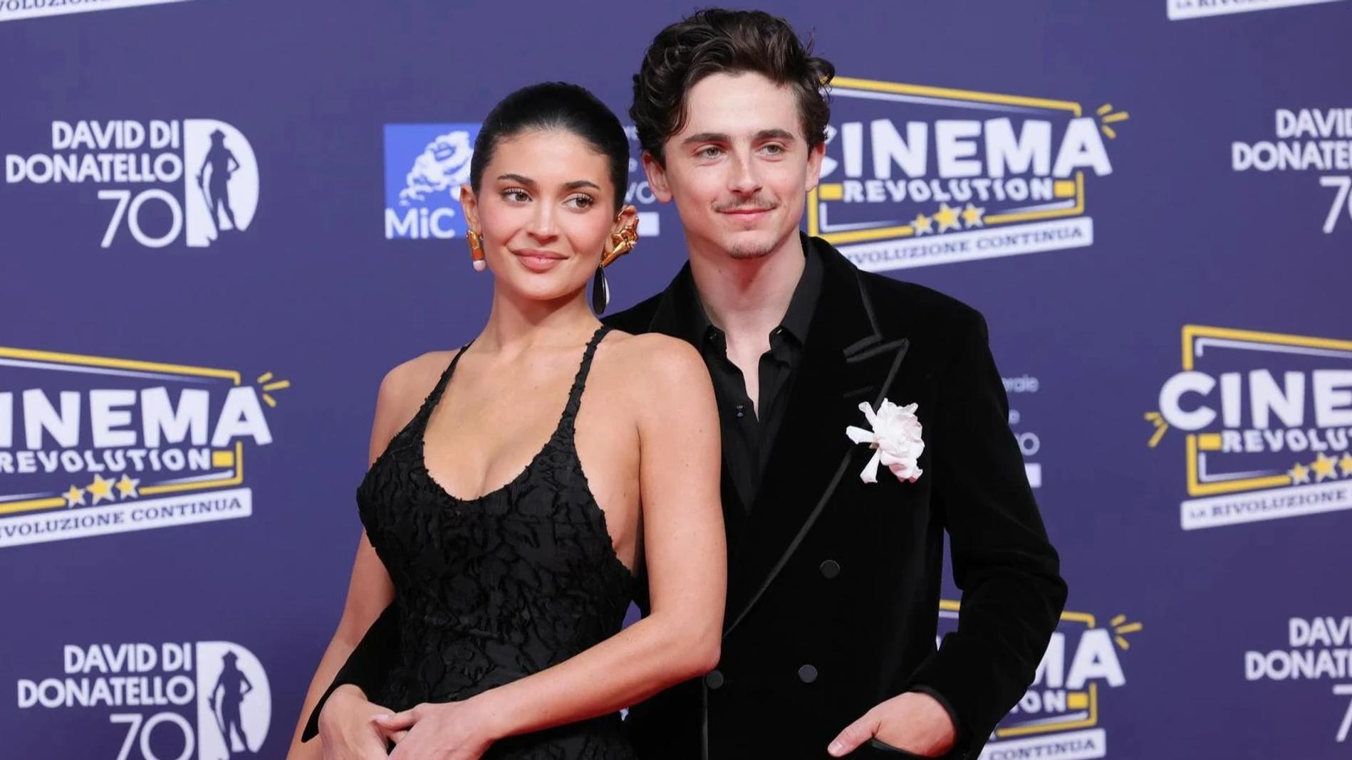 Кайли Дженнер и Тимоти Шаламе. Фото: Getty Images