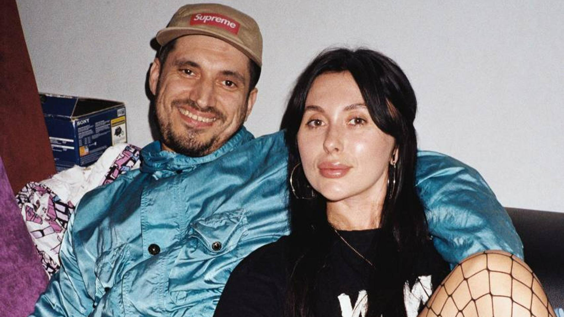 Ева Карицкая и Паша Техник. Фото: ТГ-канал evakaritskaua