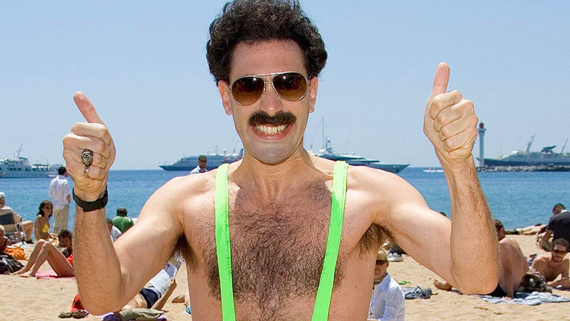 Кадр из к/ф «Борат»