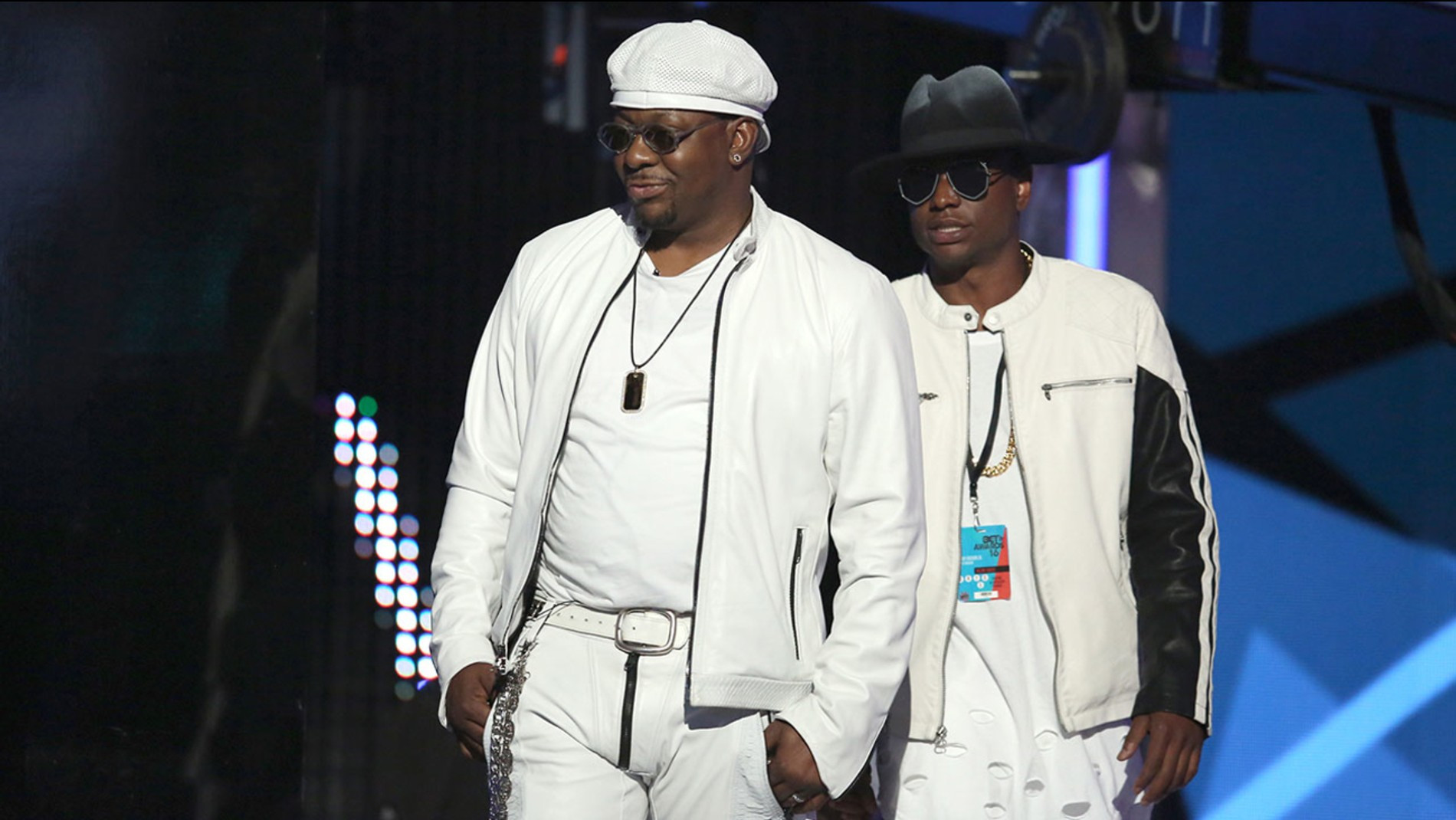 Бобби Браун с сыном — Бобби Брауном — младшим, фото © Getty