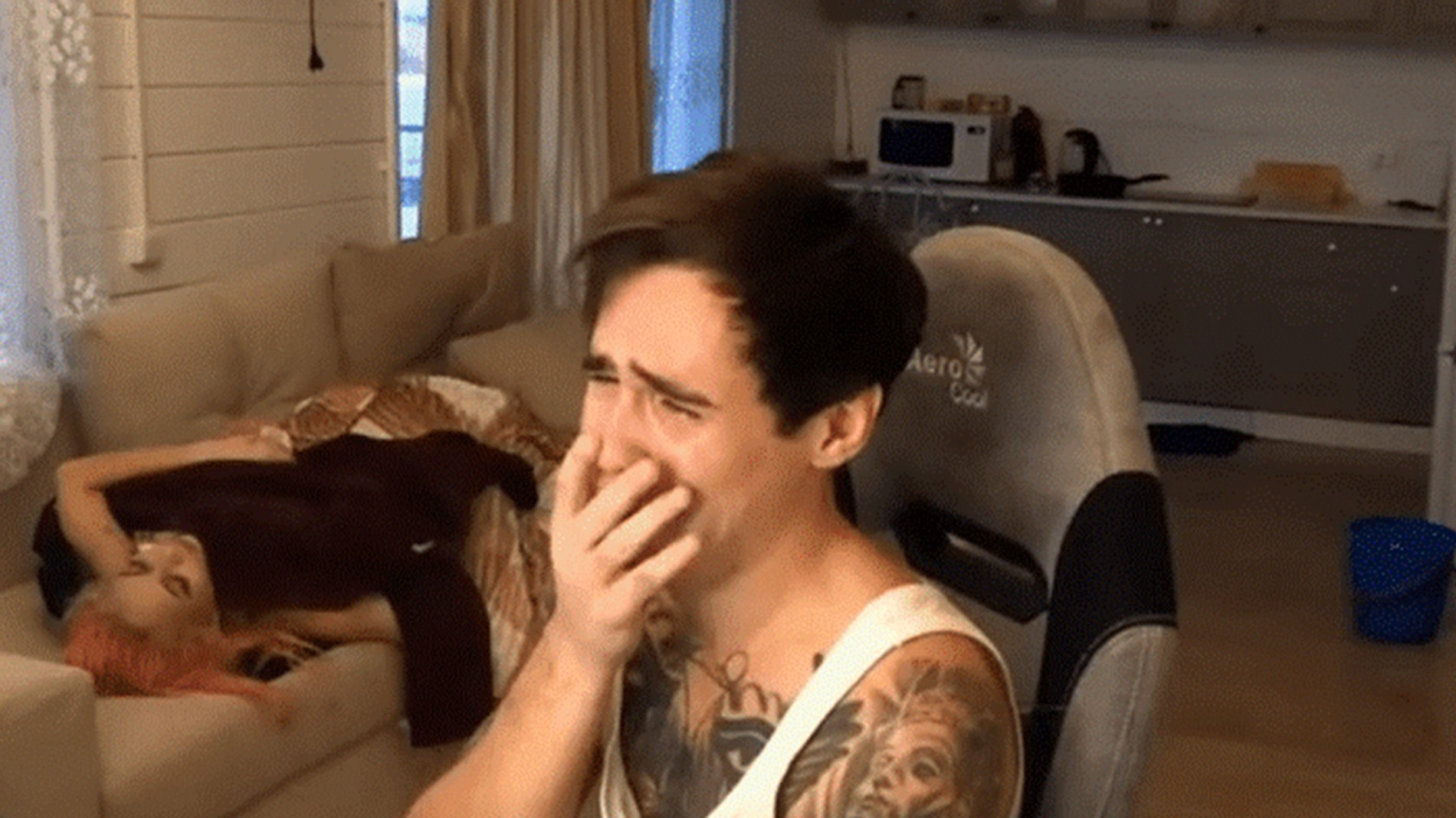 Фото: Кадр скандального стрима Reeflay