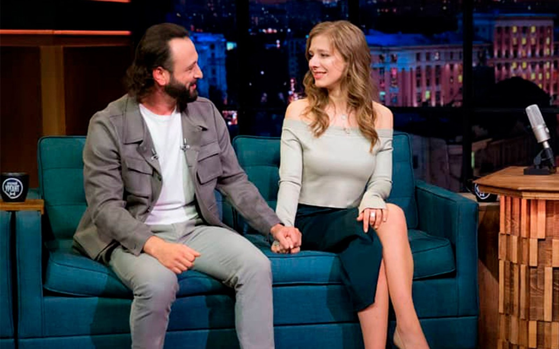 Кадр из шоу «Вечерний Ургант», фото: Первый канал