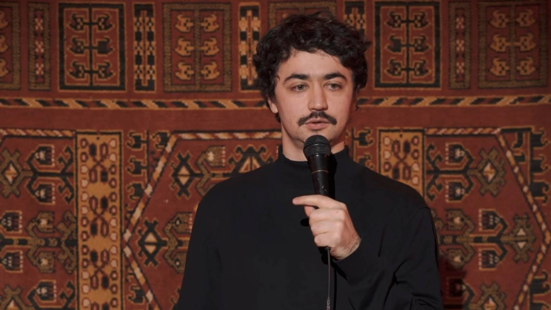 Кадр из выступления Идрака