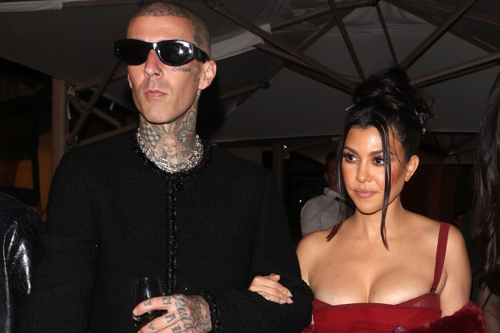 Трэвис Баркер и Кортни Кардашьян
Фото: Getty Images