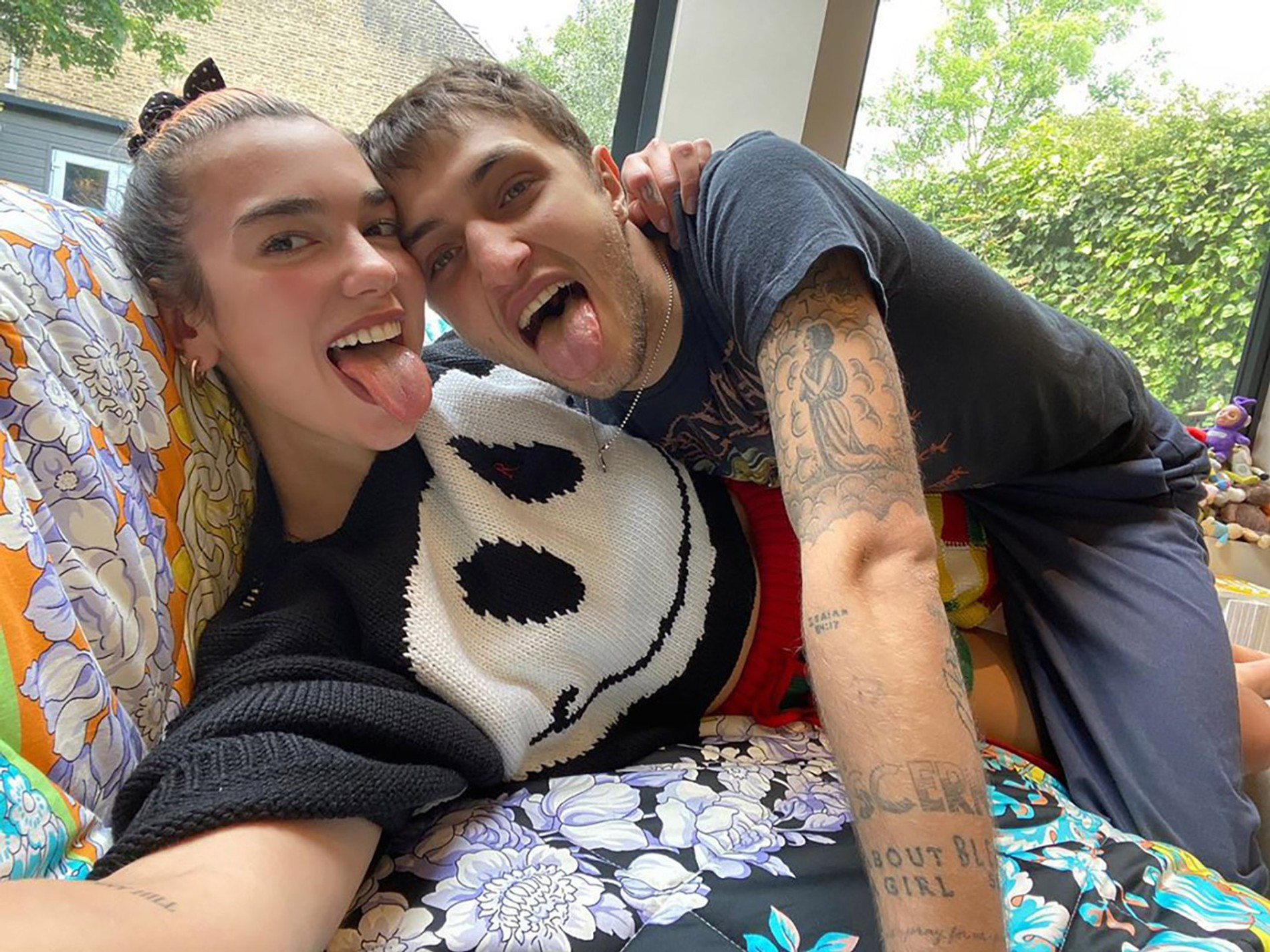 Дуа Липа и Анвар Хадид. Источник: people.com