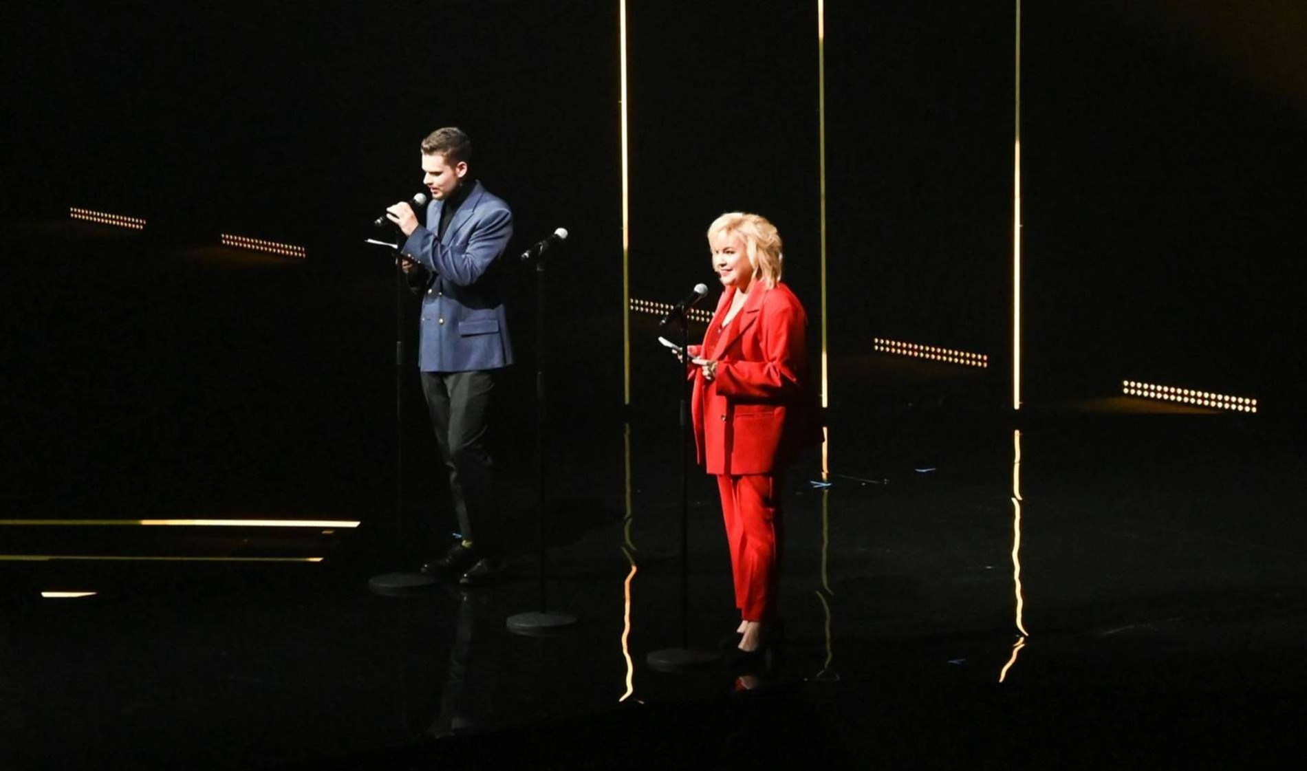 Ведущие Алена Жигалова и Владимир Тодоров
Фото: Super.ru / Александра Марченко