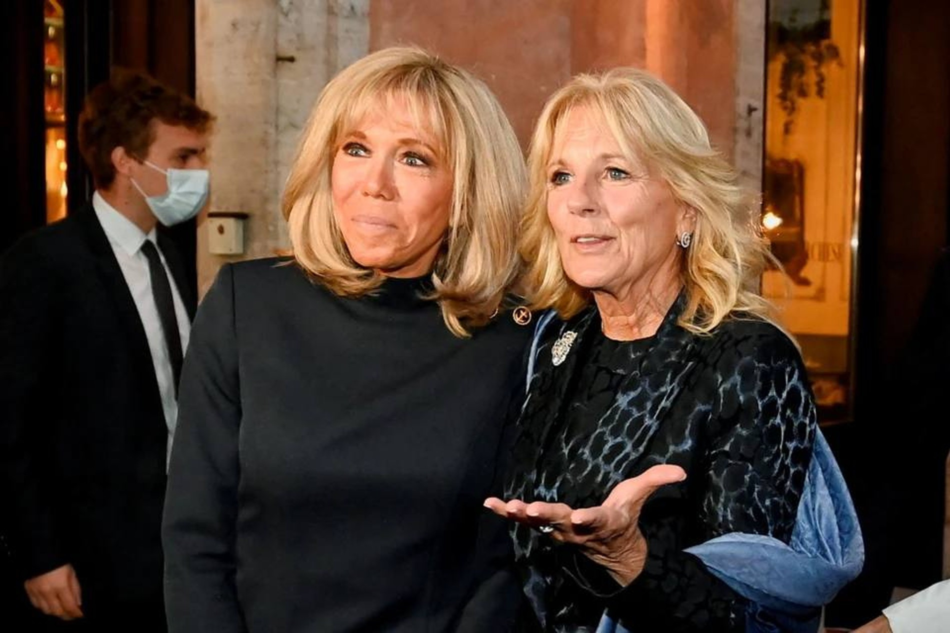 Брижит Макрон и Джилл Байден
Фото © Getty Images