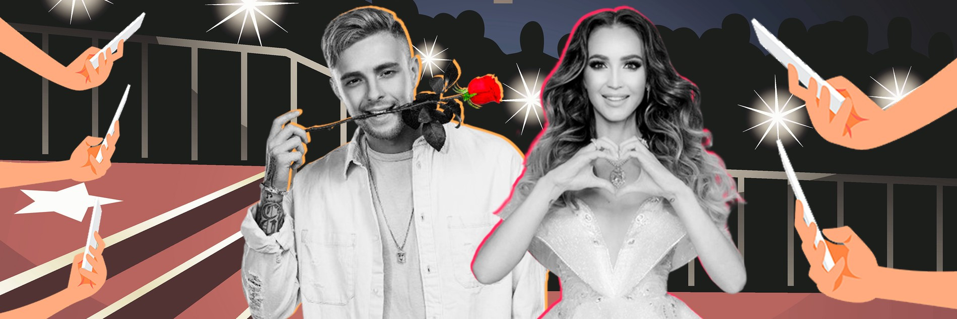 Фото: Getty Images, Инстаграм (запрещен в РФ) Ольги Бузовой и Егора Крида