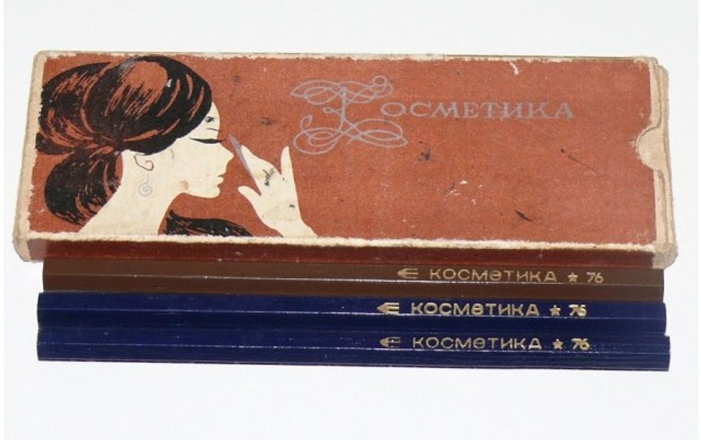 Карандаши «Косметика». Источник: Pinterest