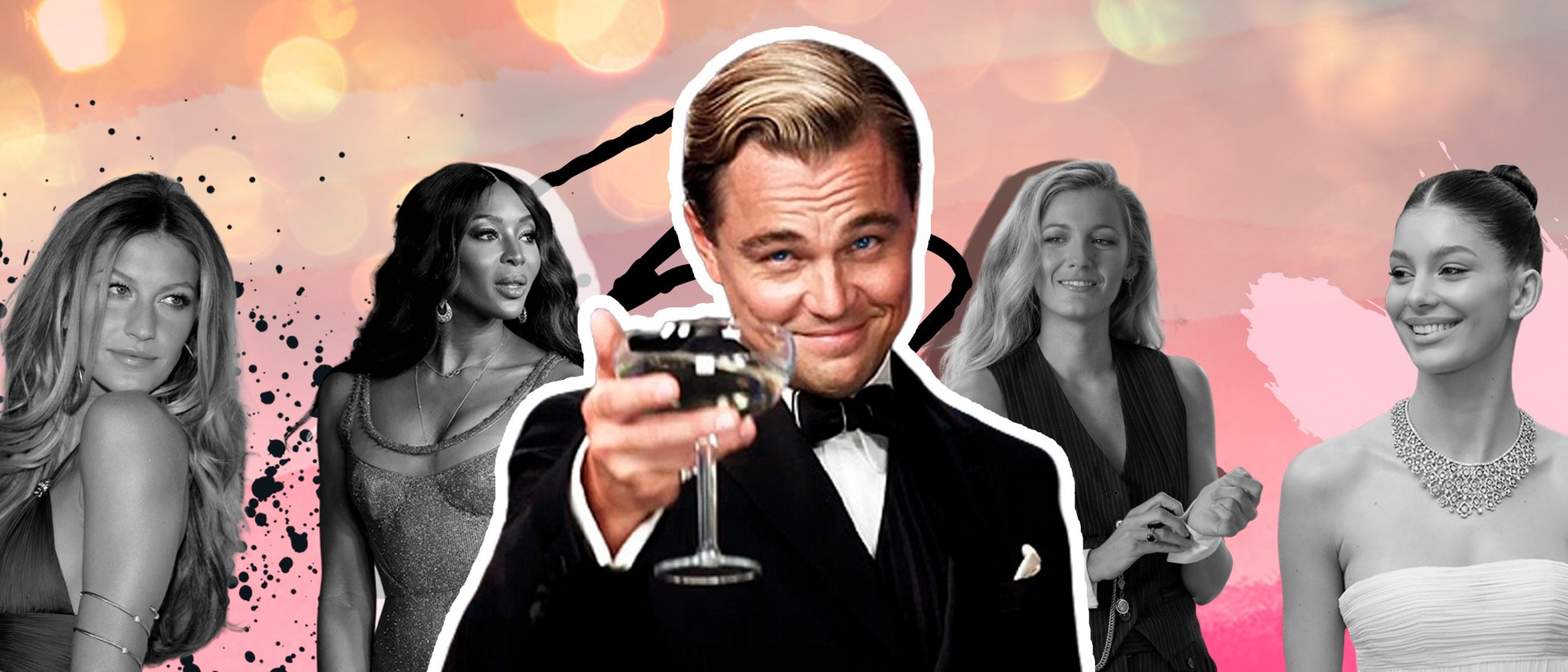 Фото: кадр из фильма «Гэтсби», Getty Images, коллаж Super