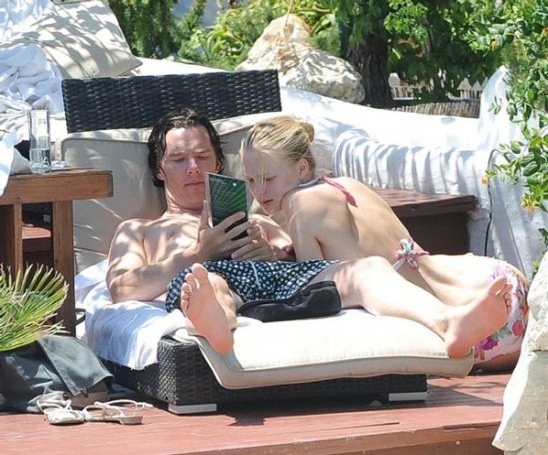 Бенедикт Камбербэтч и Екатерина Елизарова Фото: Just Jared