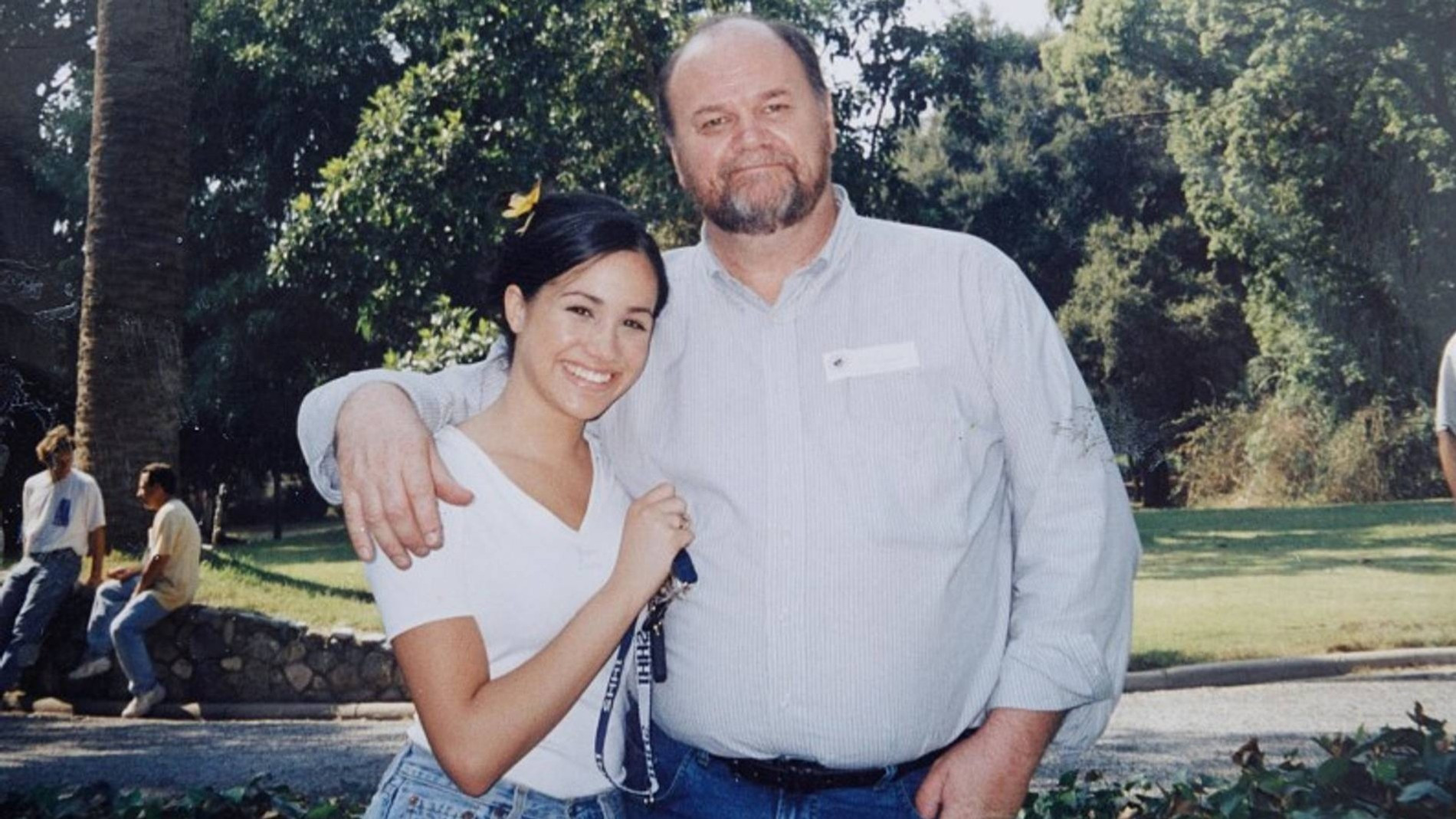 Меган Маркл с отцом
Фото: The Sun