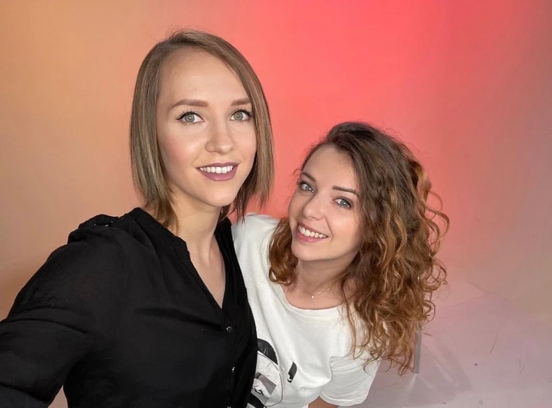 Женя Огурцова и Лена Третьякова. Фото: Инстаграм (запрещен в РФ) Жени Огурцовой