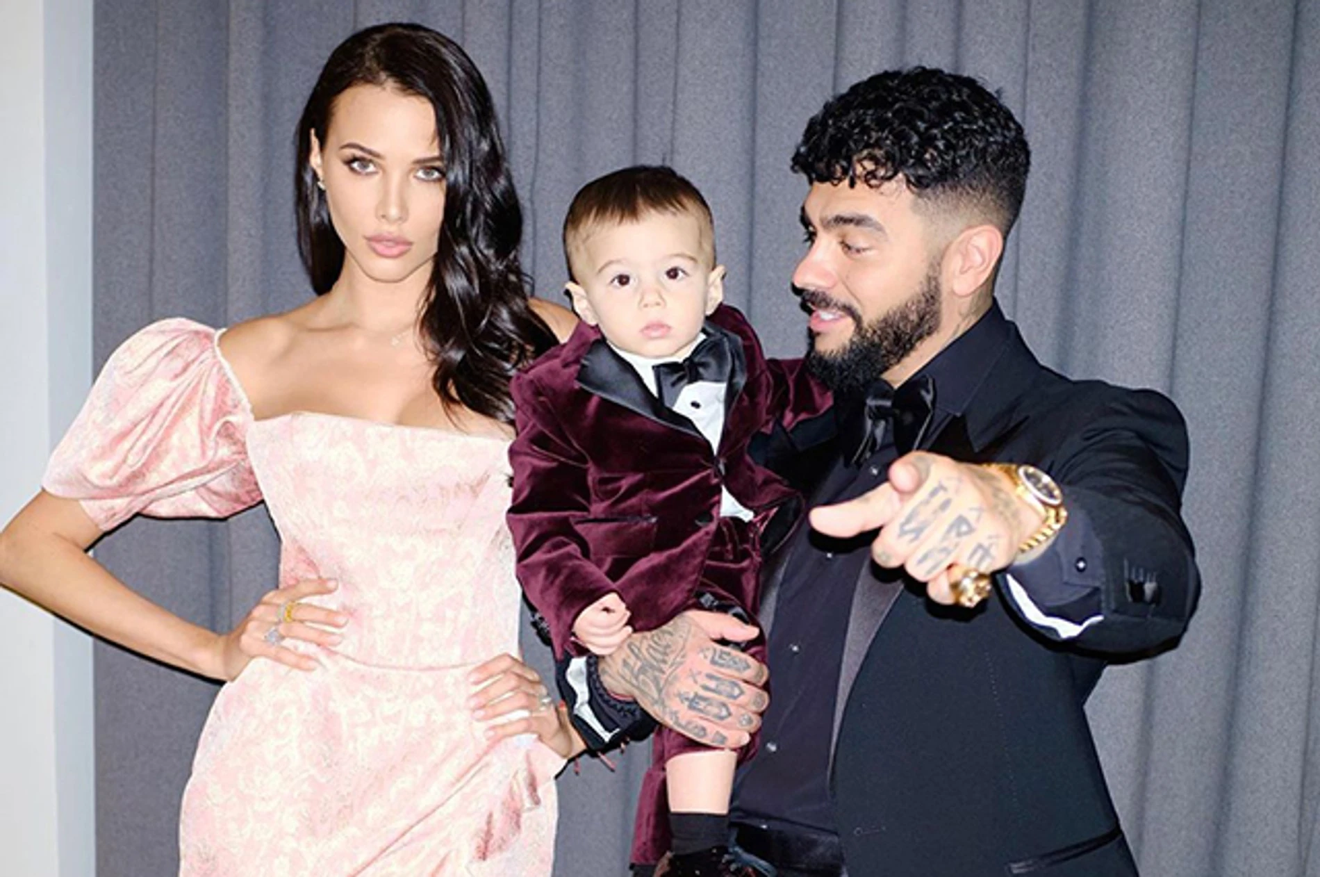 Анастасия Решетова и Тимати с сыном Ратмиром
Фото: Инстаграм (запрещен в РФ)