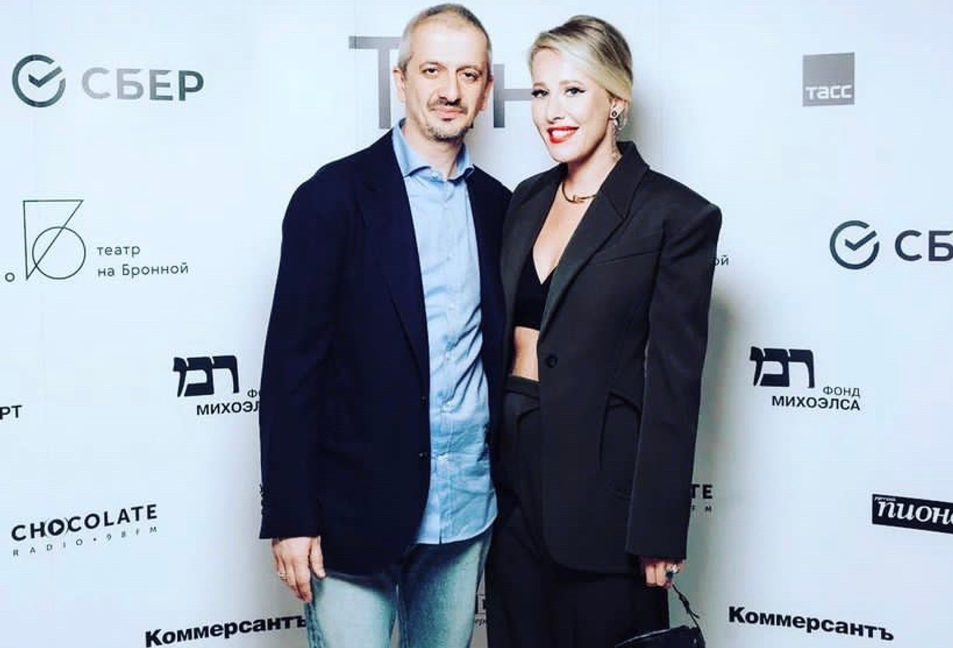 Константин Богомолов и Ксения Собчак
Фото: Инстаграм (запрещен в РФ) / konbog75