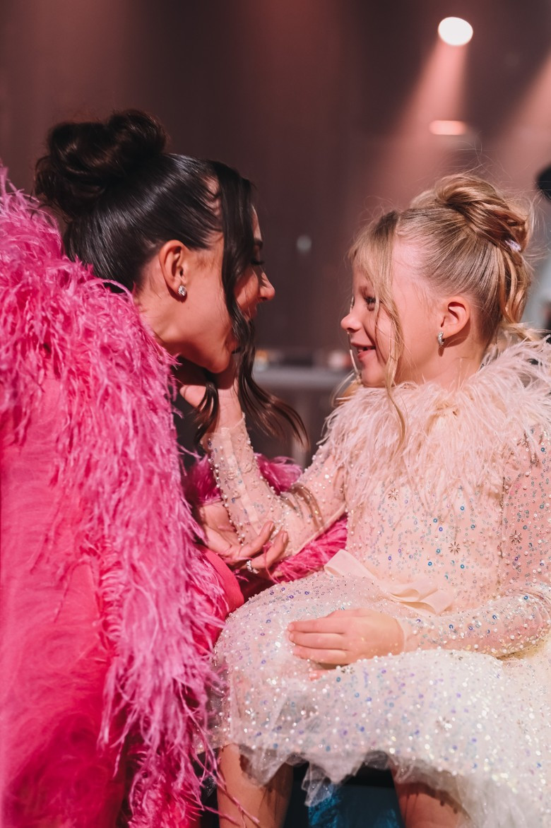 Лерчек с дочерью. Фото: Super / Марченко Александра