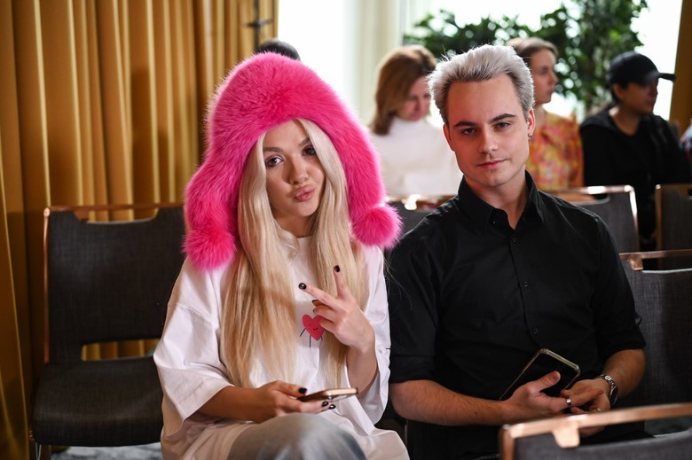 Соня SLEEPY и Герман Глас на паблик-токе Super. Фото: Super.ru / Александра Марченко