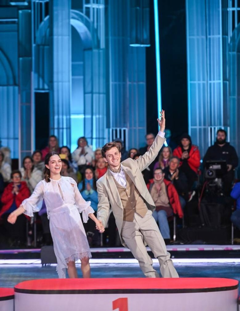 Евгения Медведева и Федор Федотов. Фото: Super / Марченко Александра