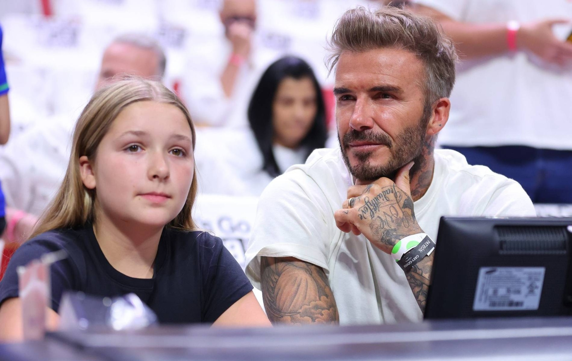 Харпер и Дэвид Бекхэм
Фото: Getty