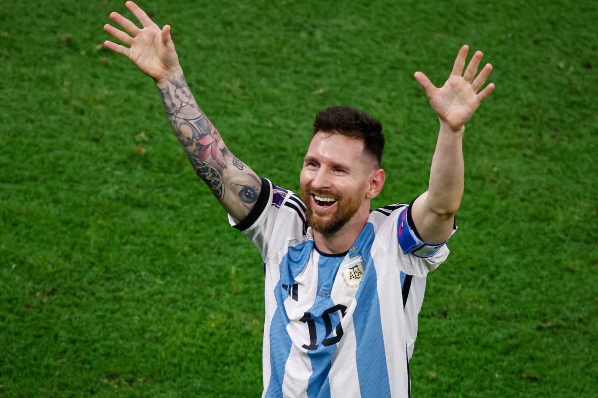 Лионель Месси на чемпионате мира по футболу – 2022
Фото: Legion-media