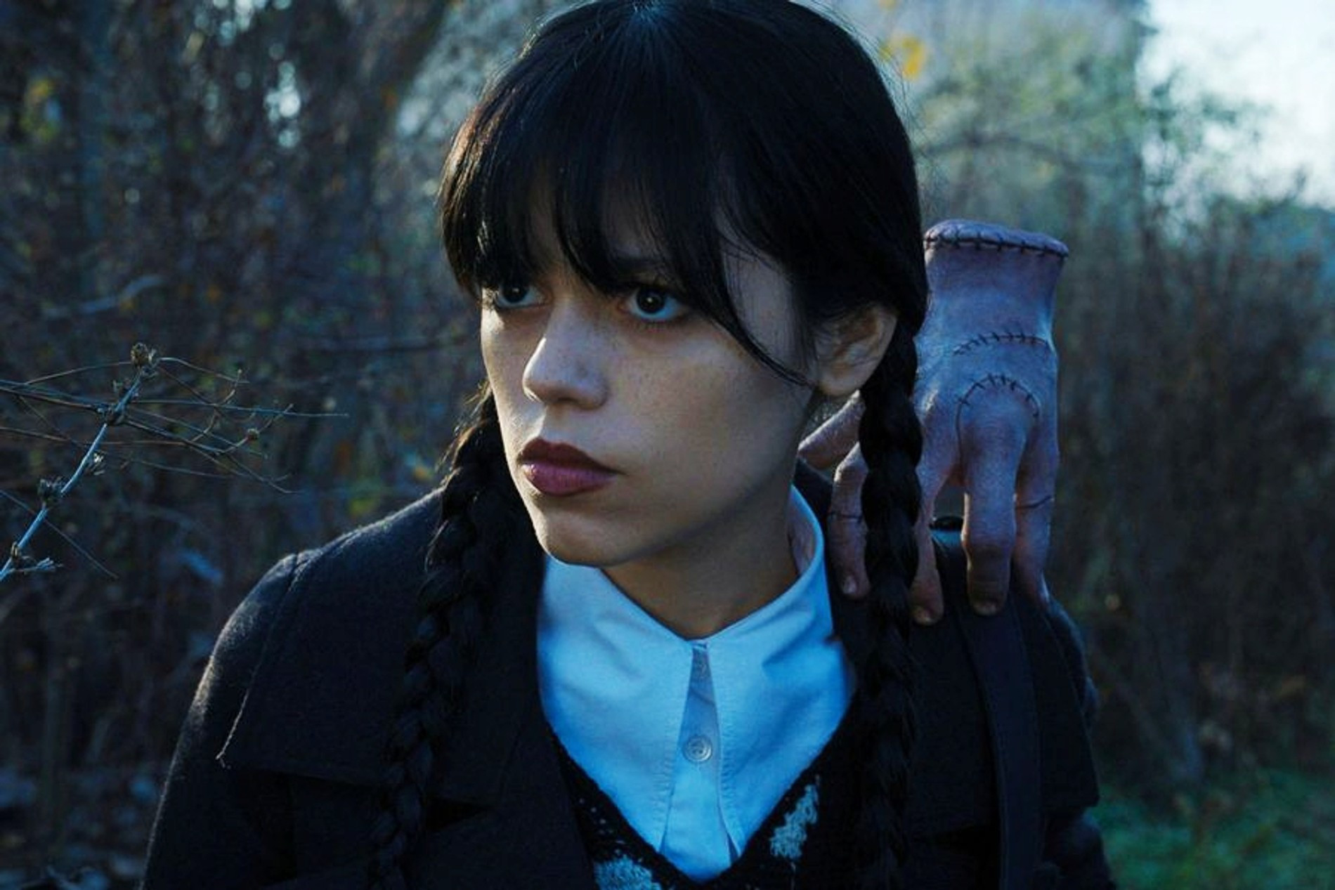 Дженна Ортега в роли Уэнсдей Аддамс
Фото: Netflix