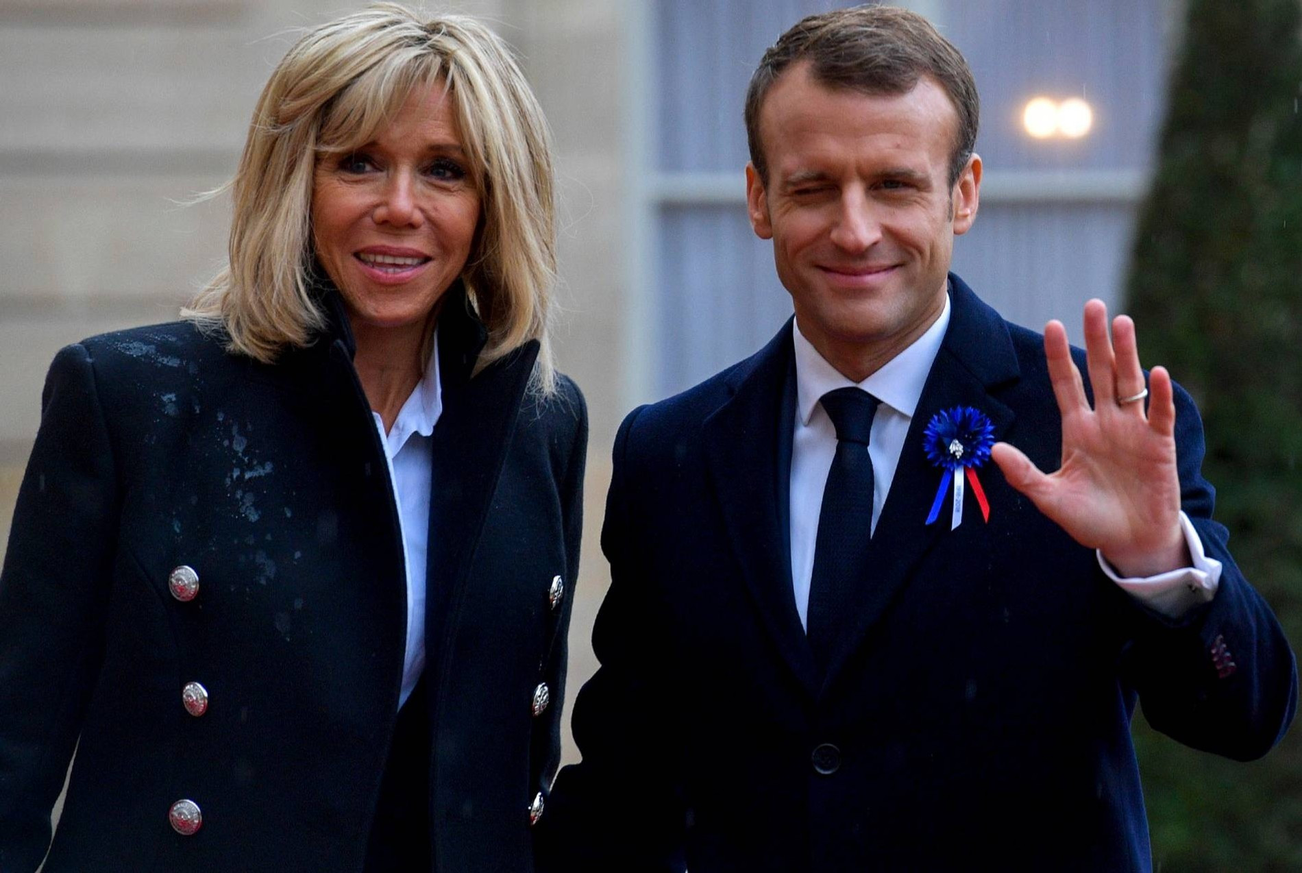 Брижит и Эмманюэль Макрон
Фото: MYKOLA LAZARENKO