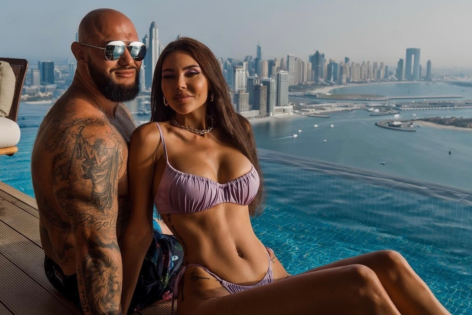 Оксана Самойлова и Джиган
Фото: