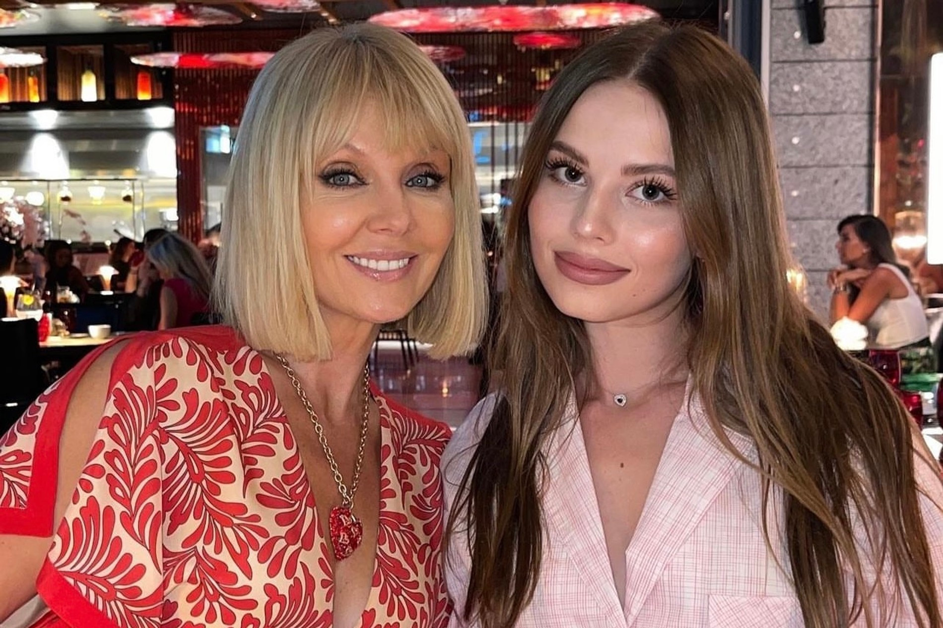 Валерия с женой младшего сына Лианой Шульгиной 
Фото: Инстаграм (запрещен в РФ) @lianashulginaa