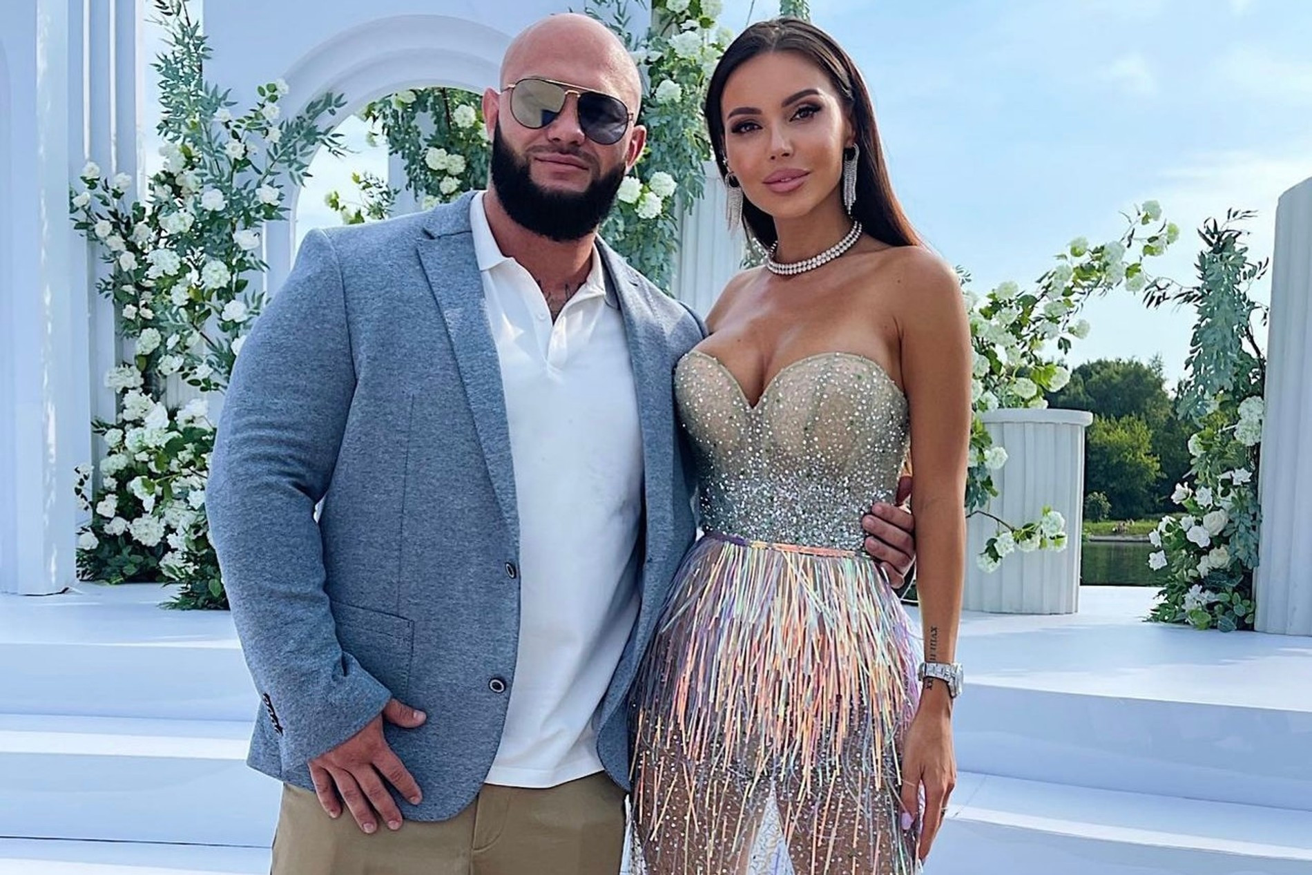 Оксана Самойлова и Джиган
Фото: Инстаграм (запрещен в РФ) @samoylovaoxana