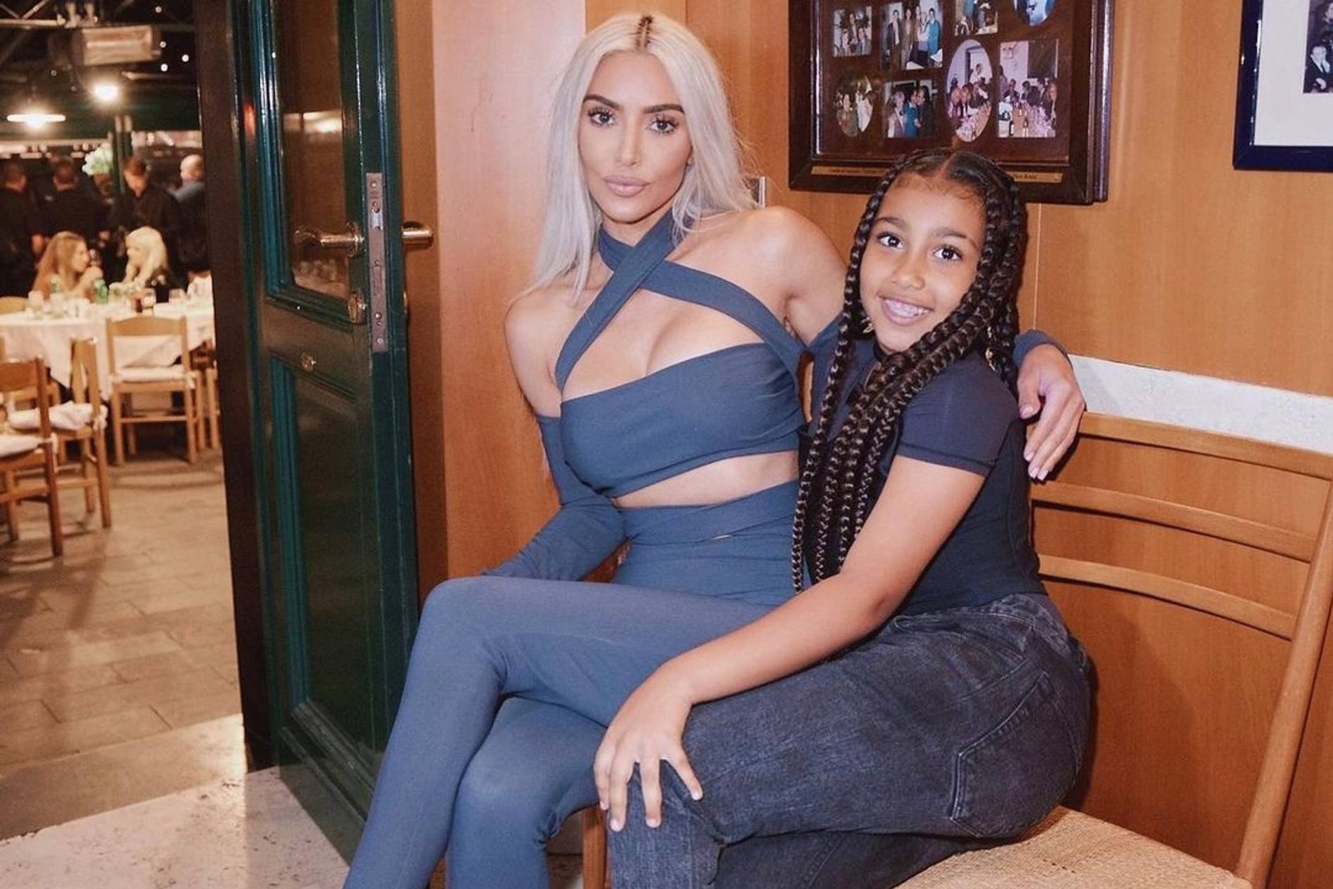 Ким Кардашьян и ее дочка Норт Уэст
Фото: Инстаграм* @kimkardashian