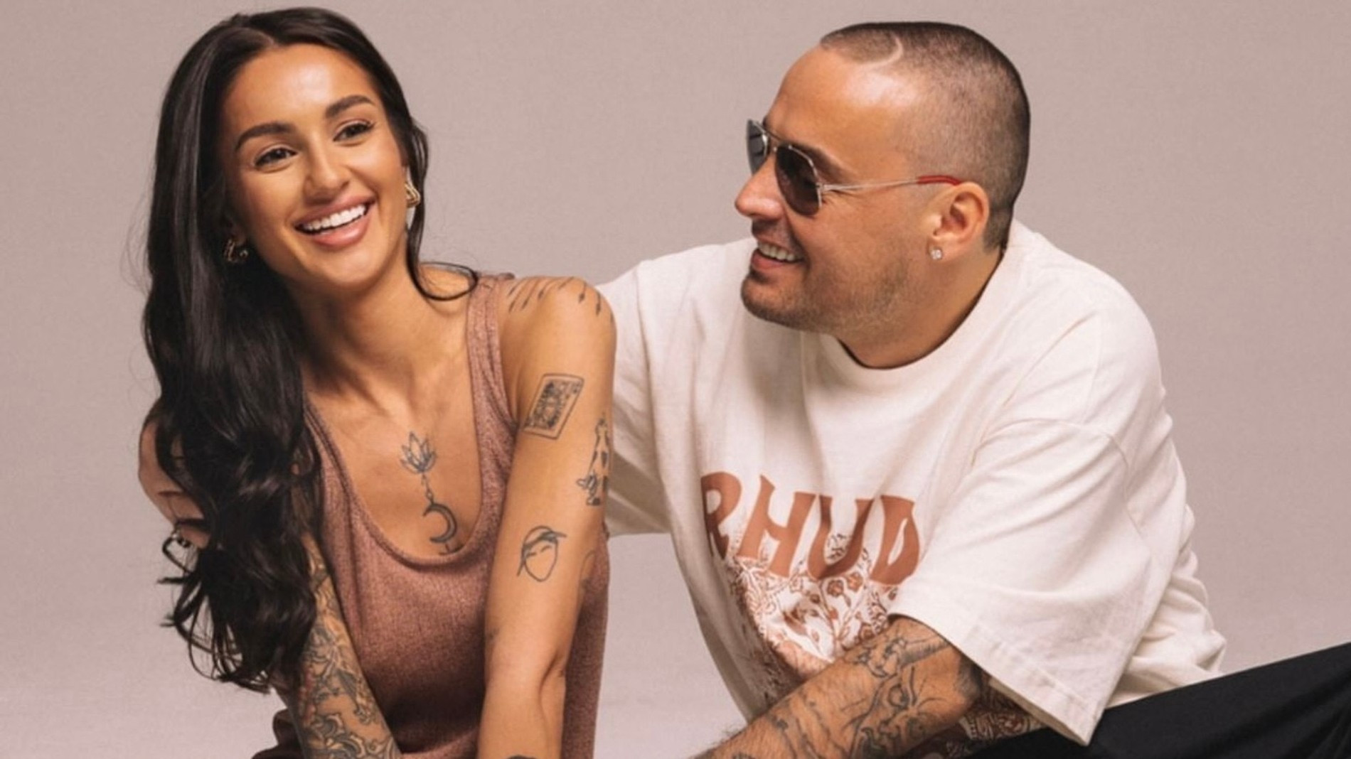 Гуф с женой Юлией
Фото: Инстаграм (запрещен в РФ) @yuliyakorolevaa